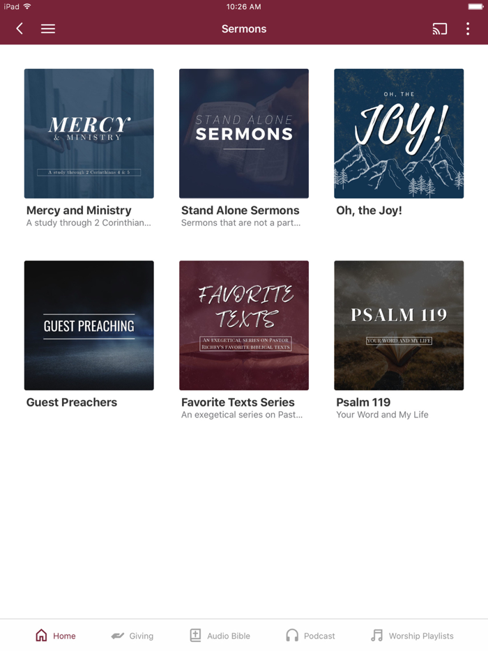 Pisgah Baptist Church App