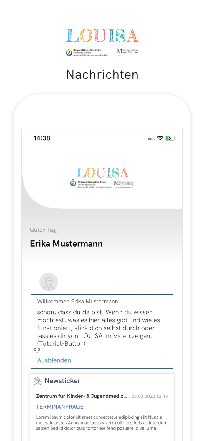 LOUISA Patienten - App
