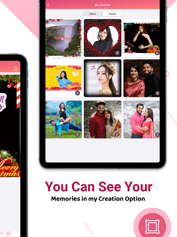 SnapFrame: Foto & Video Editor iPad screenshot 5 - Photo & Video app