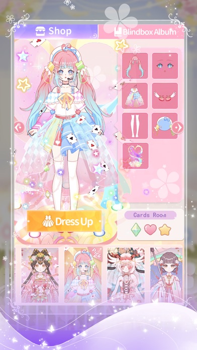 Anime Princess Dress Up Game Screenshot