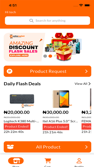 Octramarket Price Checker Screenshot