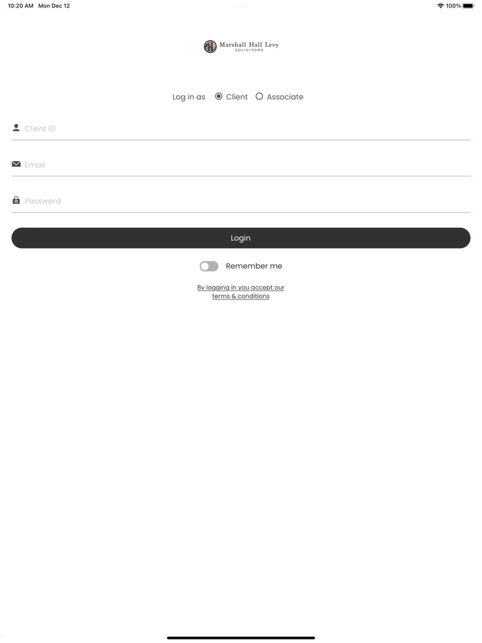 Marshall Hall Levy Portal