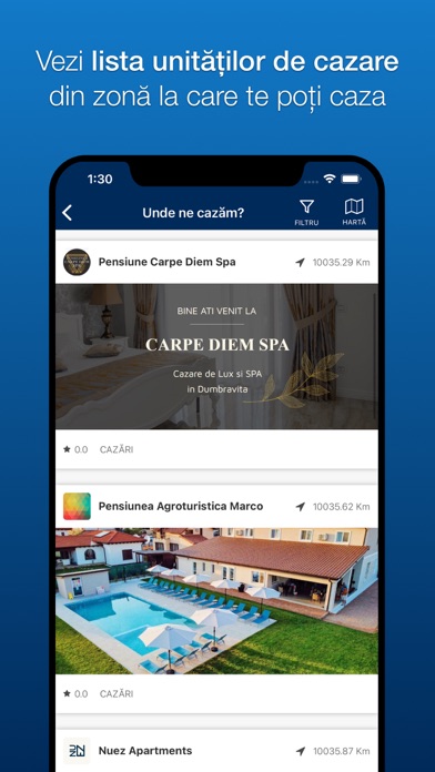 Dumbrăvița City App Screenshot
