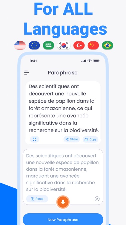 Paraphrase tool & Paragraph AI screenshot-3