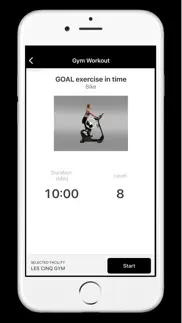 les cinq gym iphone screenshot 3