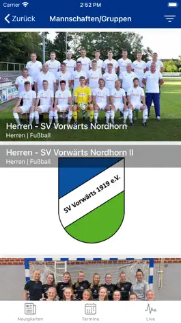 Game screenshot SV Vorwärts Nordhorn 1919 e.V. apk