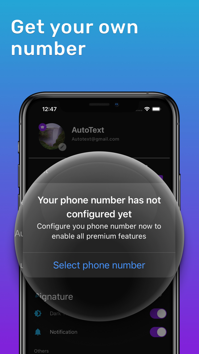 AutoText - Scheduled Message