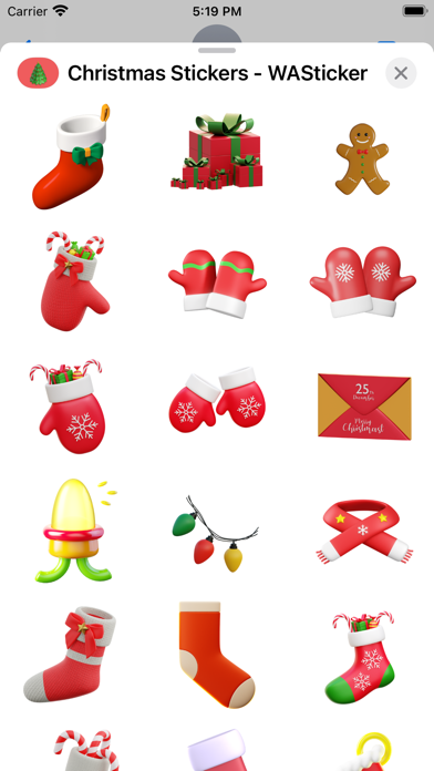 Christmas Stickers-2025 Wishes Screenshot