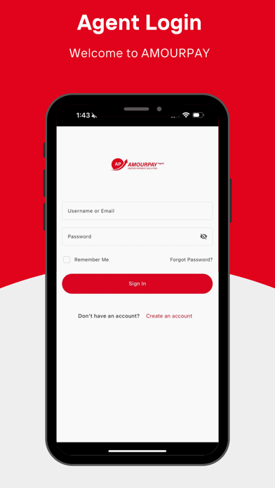AmourPay Agent Screenshot