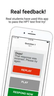 hpt real test questions lite iphone screenshot 4