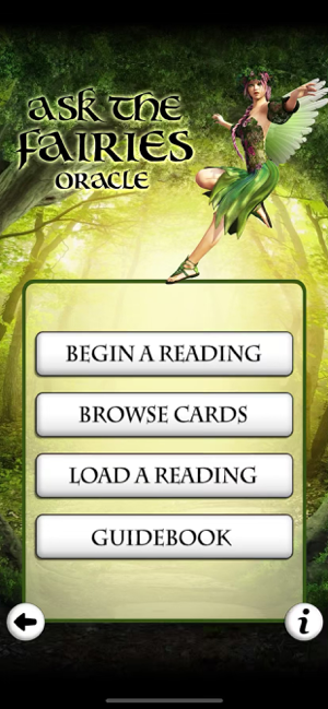 ‎Ask the Fairies Oracle Cards Screenshot