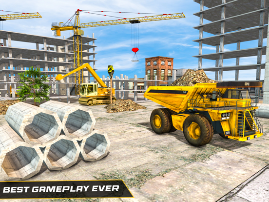 Construction Truck Offroad 3D screenshot 2