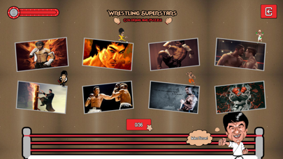 Wrestling Superstars Coloring Screenshot