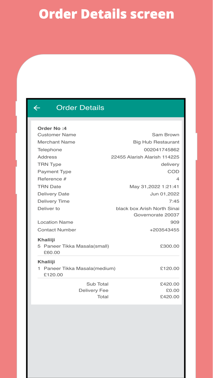 5TWA FB Driver سائق الأغذية
