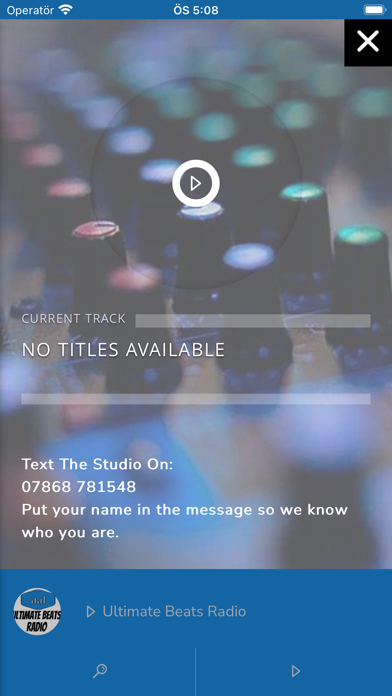 Ultimate Beats Radio Screenshot