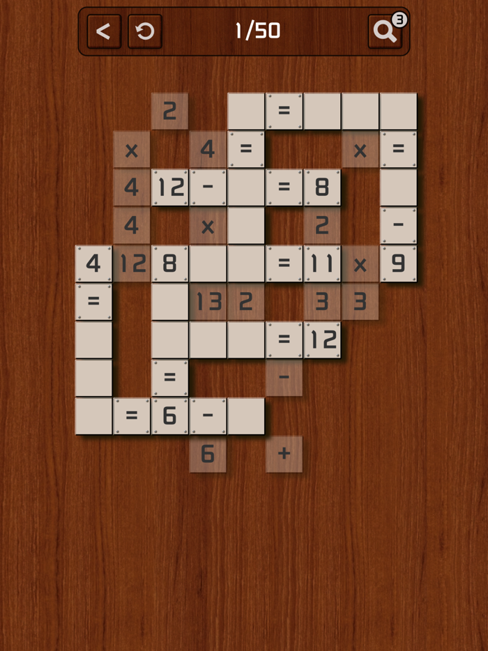 Math Crossword Brain Training