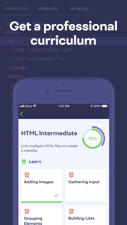 Mimo: Learn Coding/Programming screenshot-4
