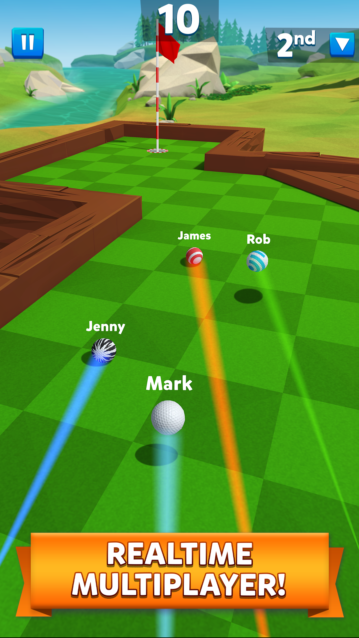 Golf Battle screenshot 1