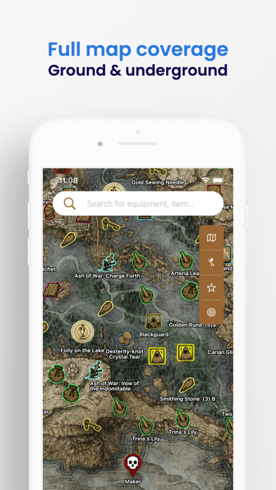 Screenshot #1 pour Elden Map - Carte interactive