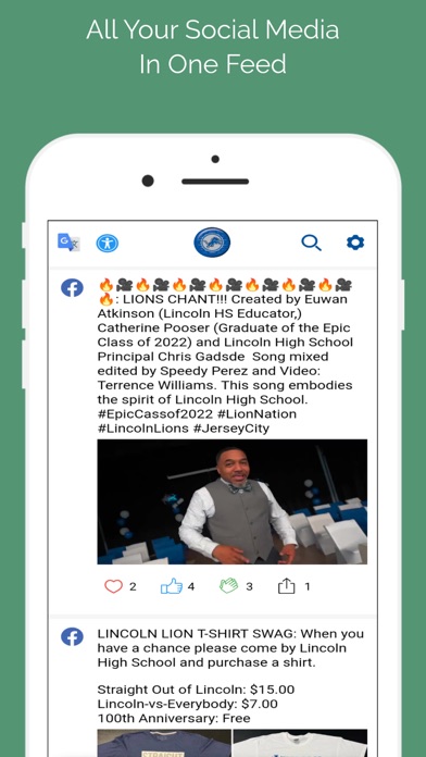 Lincoln High School Screenshot