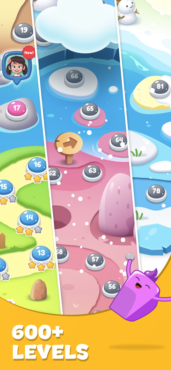 Pop Block Puzzle Match 3 Game