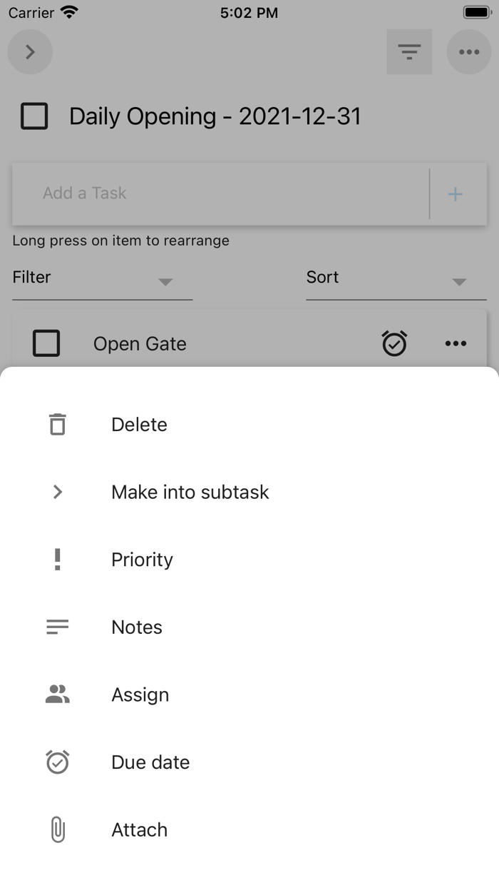 Checklist To Do and Task Lists