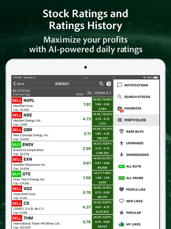 Screenshot #1 for PennyGems: Scan Penny Stocks