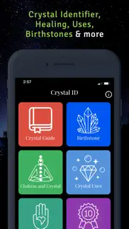 crystal guide: stones, rocks iphone screenshot 1