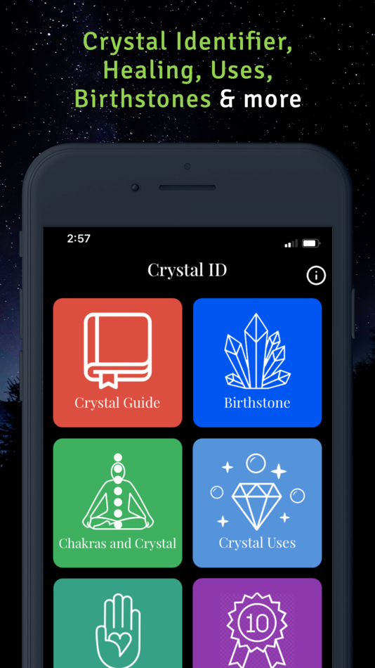 #1. Crystal Guide: Stones, Rocks (iOS) By: Payal Seth