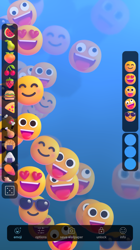 #3. MOJI MOJI : Wallpaper Maker (iOS) 由: Piotr Wysok