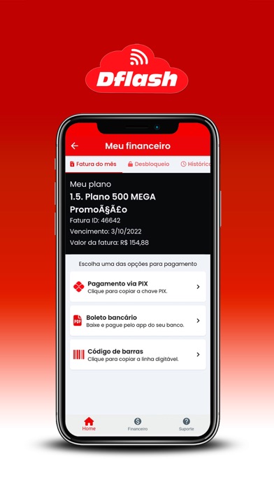 DFlash Telecom Screenshot