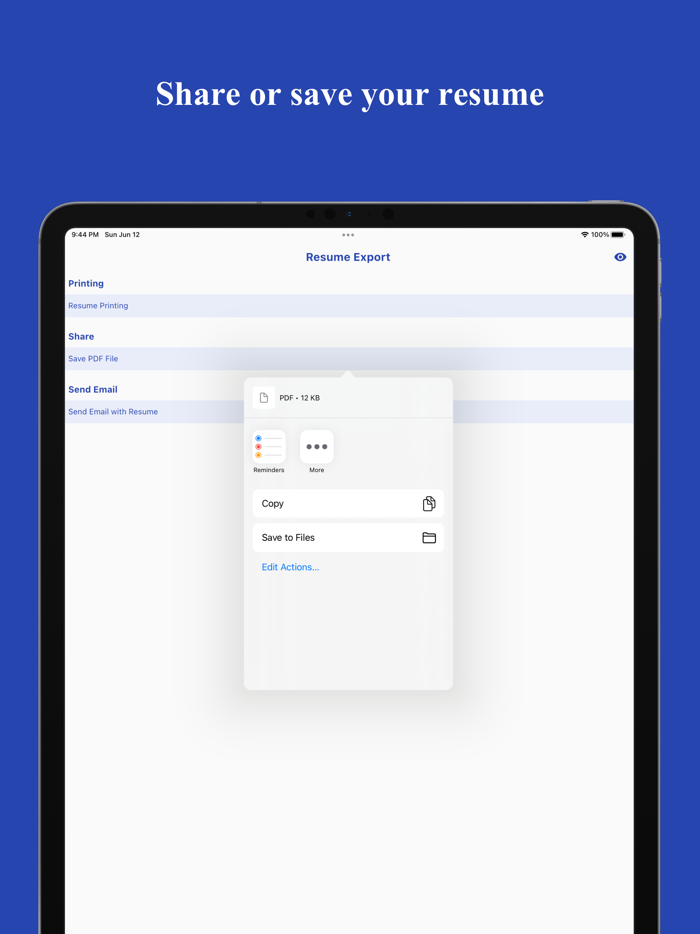 Resume Builder Smart CV Maker