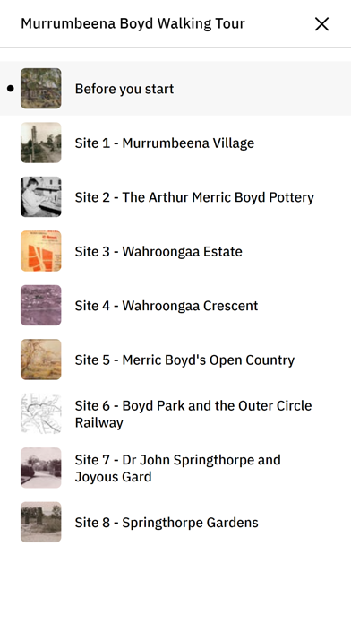 Glen Eira Walking Tours Screenshot