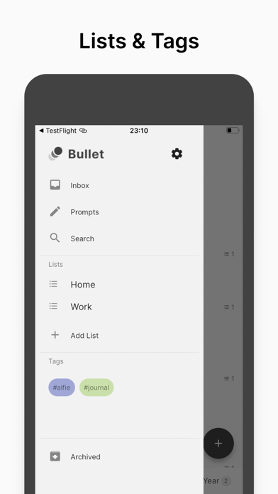 Bullet Journal & Planner Screenshot
