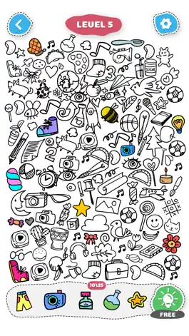 Game screenshot Hidden Doodles apk