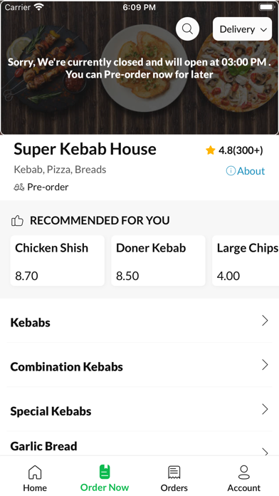 Super Kebab House. Screenshot