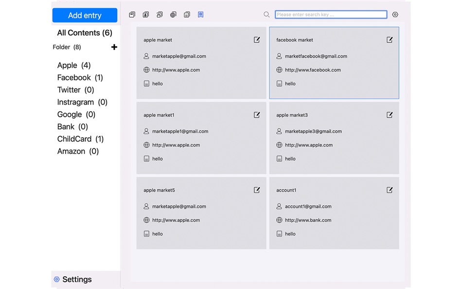 #1. Password Manager - Security (macOS) Podle: MICRO INTELLIGENT TECHNOLOGY LIMITED