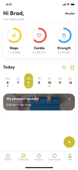 Game screenshot Strong Active Training Program mod apk