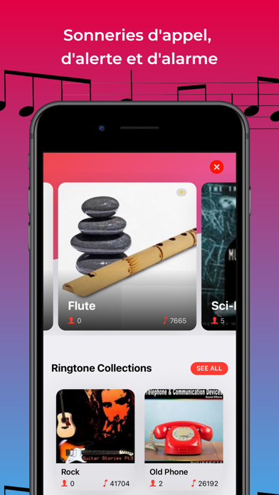 Screenshot #3 pour Phoneky - Ringtones for iPhone
