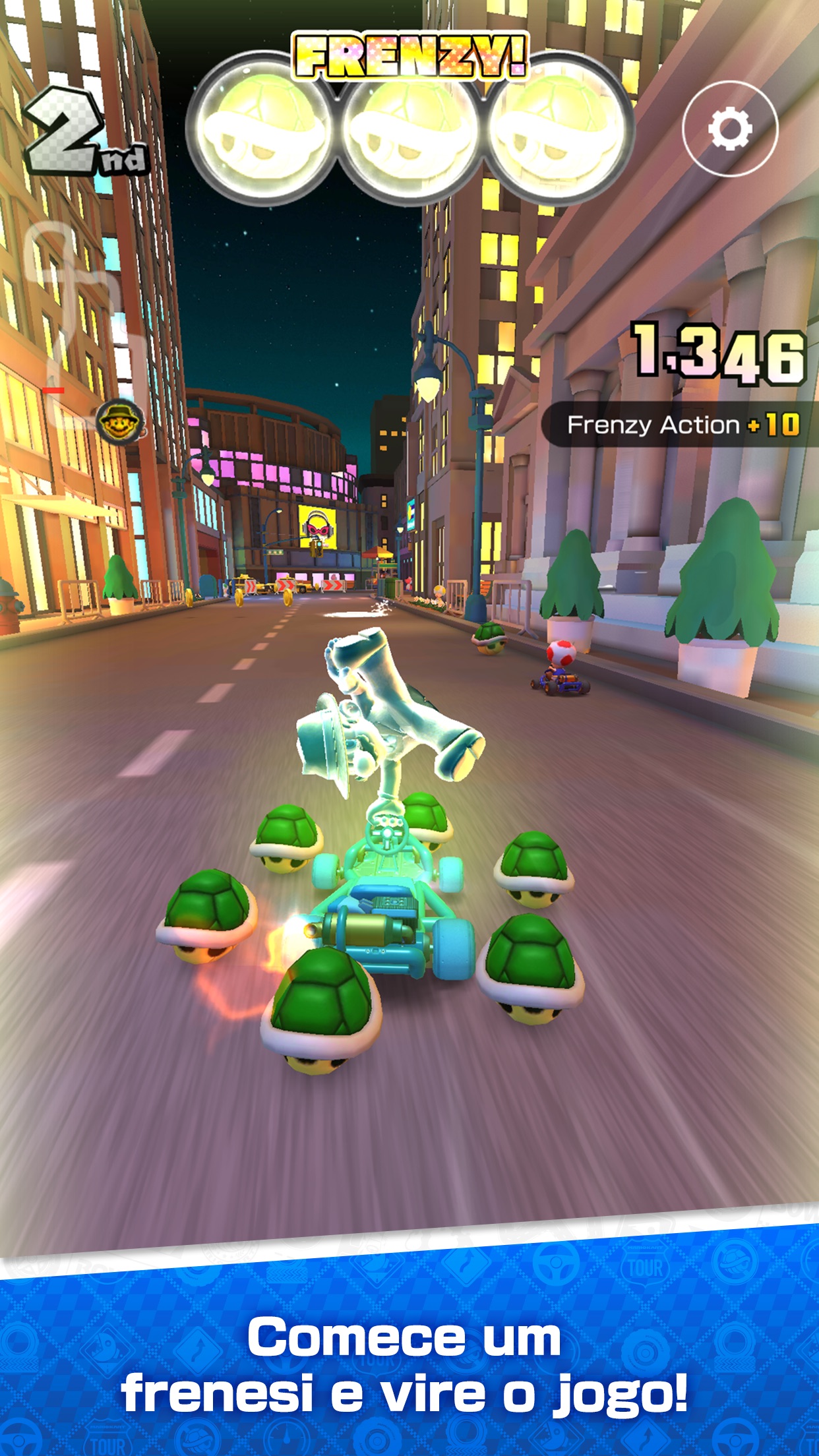 Screenshot do app Mario Kart Tour