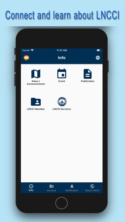 LNCCI app