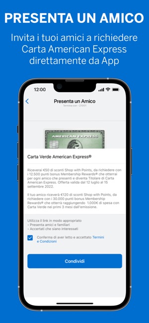Amex Italia su App Store