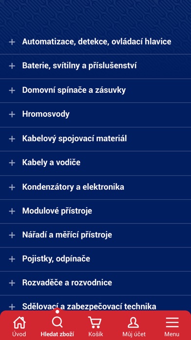 B2B e-shop Screenshot