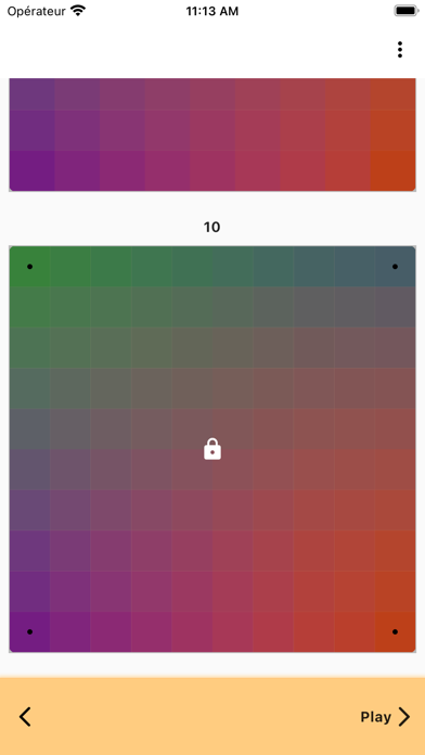 Color Puzzle - color ordering Screenshot