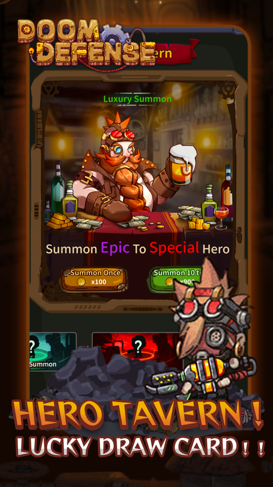 #3. Doom Defense: Tower Defense TD (iOS) 由: Hataka Games Studio