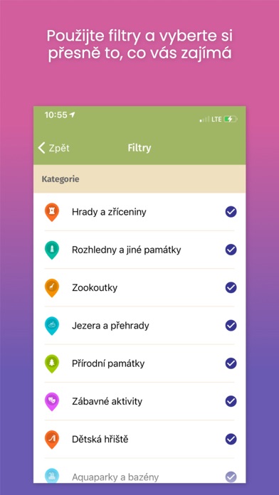 Výletník Benefit Plus Screenshot