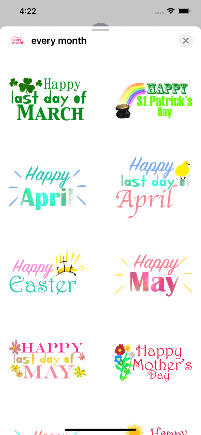 celebrate every month