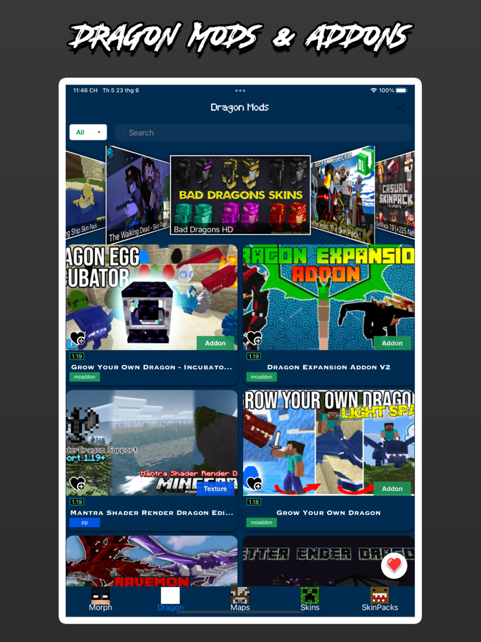 Morph Addons For Minecraft PE