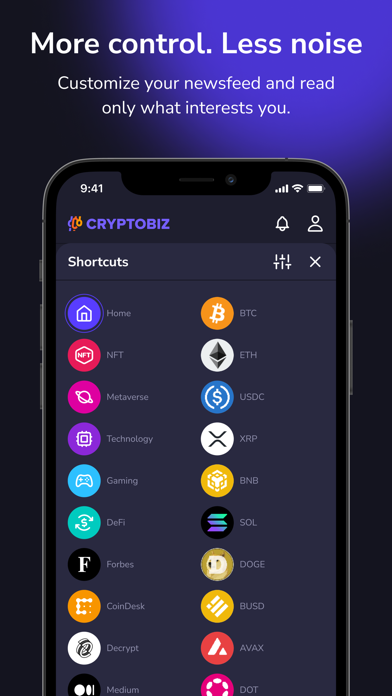 Cryptobiz News Screenshot