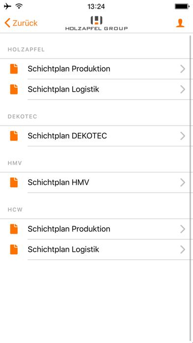 Holz*APP*fel Screenshot
